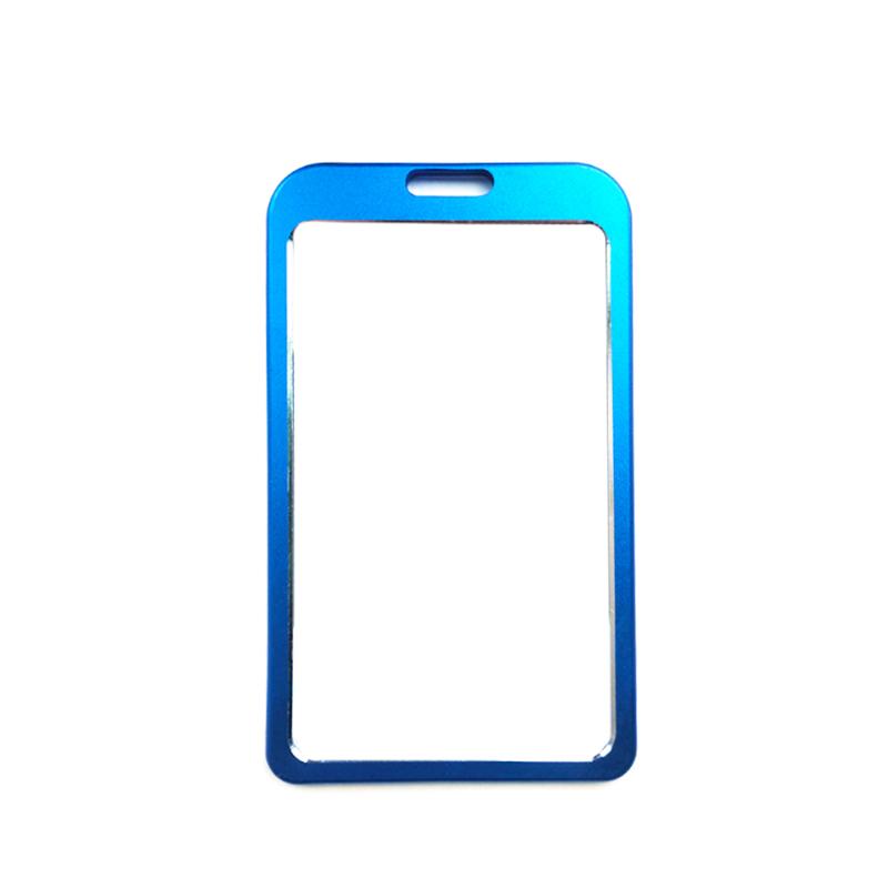 Premium Aluminium ID Card Holder-Blue